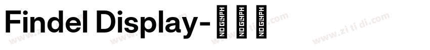 Findel Display字体转换 Findel Display字体转换